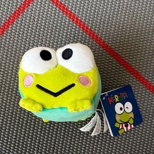 Sanrio Keroppi Plush Toy - Green and White